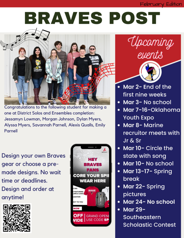 Braves Post February Edition Smithville Public Schools